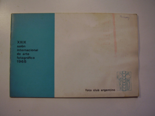 Xxix Salón Internacional De Arte Fotográfico 1965