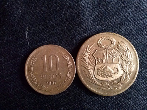 Moneda Perú 1/2 Sol De Oro Bronce 1963 (c19)