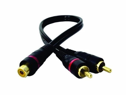 Cabo Rca Y 2m + 1f Alta Performance 4mm