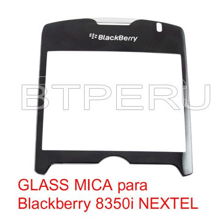 Mica Plastica Glass Blackberry Curve 8350i Nextel Pantalla