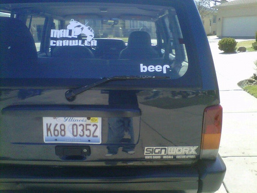 Stickers Jeep Beer Camionetas Mde