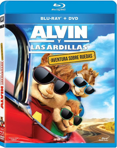 Alvin Y Las Ardillas Avnetura Sobre Ruedas  (bluray + Dvd)