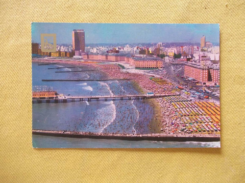 2386-postal Mar Del Plata, Playa Popular Municipal Bristol