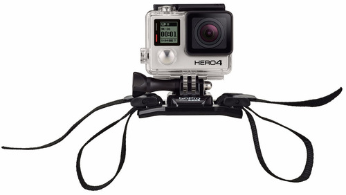 Imagen 3 de 4 de Correa De Caso Ranurado Vented Helmet Strap Gopro Para Hero