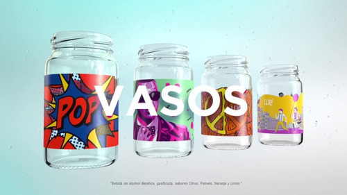 Frascos Vaso We X 4 Unidades