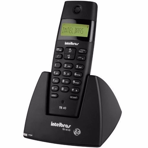 Telefone S/fio Dect 6.0 - Identificador Chamadas Intelbras