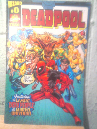 Marvel Comic Deadpool Wizard Número 0 En Ingles Regular
