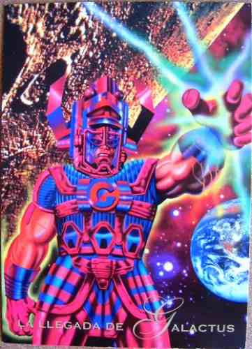 La Llegada De Galactus  / Marvel Comics Pepsi Cards 15