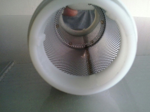 Imagen 4 de 4 de Filtro Rosca Plastica Malla Acero Inox De 2