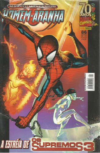 Marvel Millennium Homem-aranha 86 - Bonellihq Cx239 P20