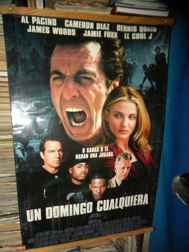 Poster De Pelicula Un Domingo Cualquiera Con Al Pacino 