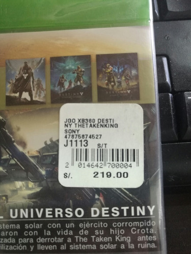 Destiny The Taken King Xbox One