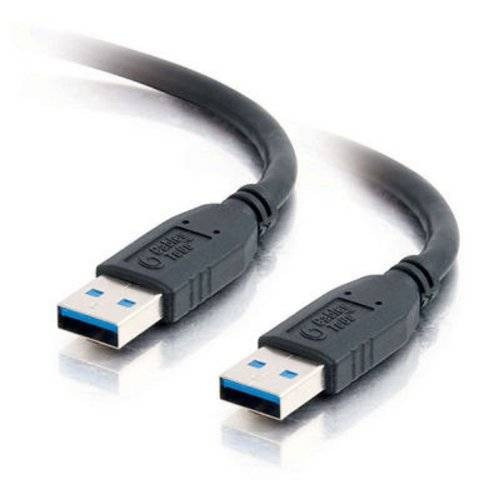 C2g 54170 Usb 3.0 Un Varón A Un Varón Del Cable Negro (1 Met