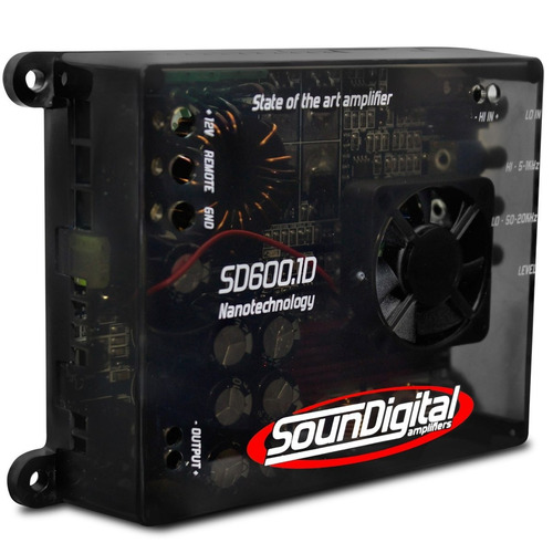 Modulo Potencia Soundigital Sd600.1d Sd600 Sd600.1 600w Rms