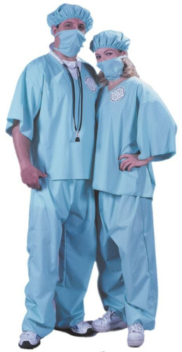 Disfraz Para Adulto De Doctor Talla Xl Halloween