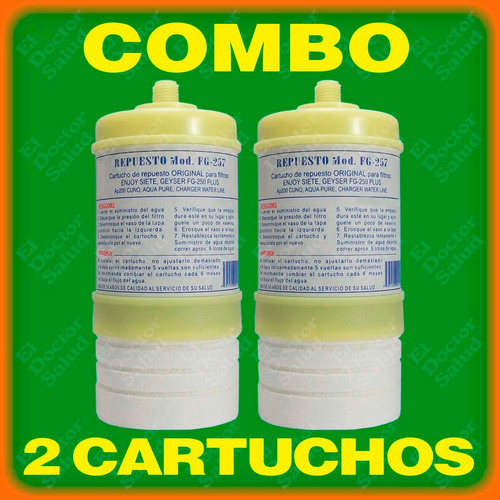 Cartuchos Carbón Estándar 7p Fg257 Filtros Agua Planta Ozono