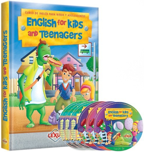 English For Kids And Teenagers Con 3 Cd-roms Y 3 Dvds