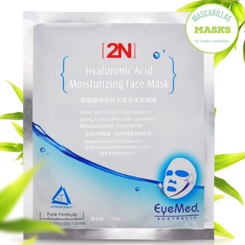 Mascarilla Facial 2n Acido Hialuronico Antiedad/antiarrugas