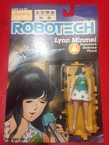 Figura Robotech Lynn Minmei Harmony Gold