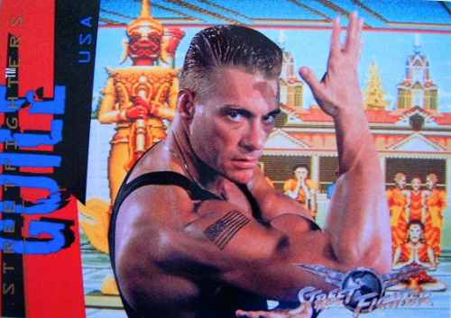 Guile / Street Fighter Movie / Anime / Tarjetas Y Cards