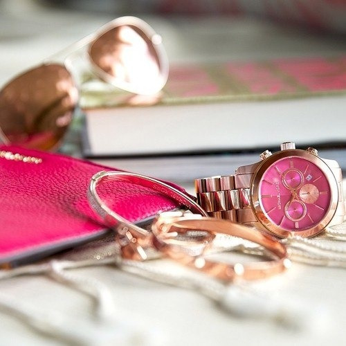 Reloj Michael Kors Mk5931 Mujer Acero Inoxidable Oro Rosa