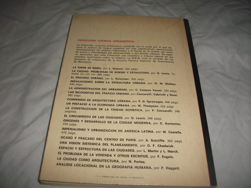 Introduccion Al Urbanismo. Mausbach. (Usado)