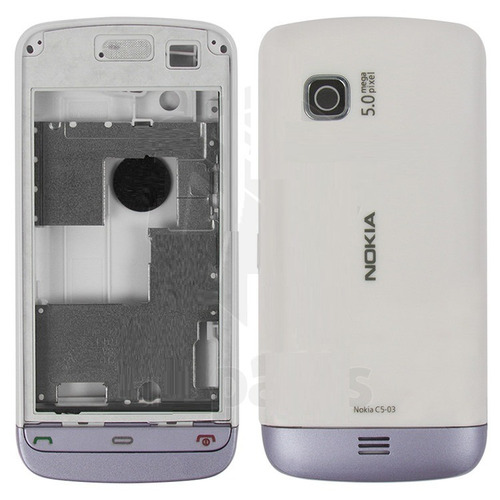Carcasa Nokia C5-03 C/tapa De Bateria Color Blanco