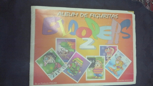 Album Bloopers 2 Exelente Estado Faltan 25 De 227 Figuritas