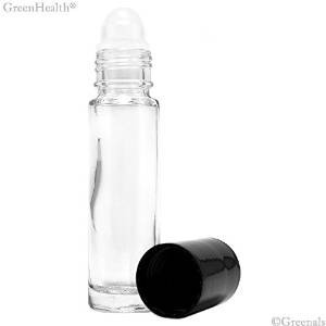 18 Vacío 10ml Roll Vidrio En Las Botellas De Perfume De Cosm