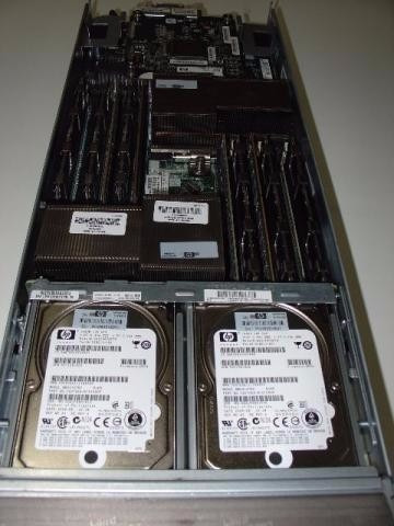 Lamina Blade Hp Bl460c G6 2 Quad/16gb Ram/2x146gb Sas