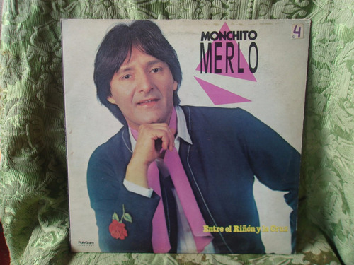 Vinilo Monchito Merlo Entre El Riñon Y La Cruz - De Difusion