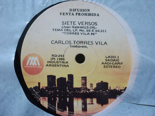 Simple Carlos Torres Vila - Siete Versos / Angelica