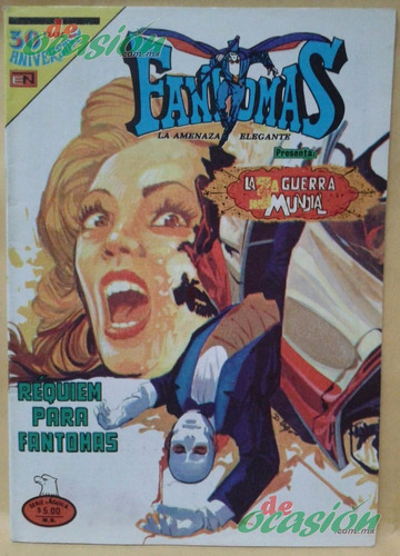 Cómic Fantomas No. 478 (1980) Serie Águila Editorial Novaro