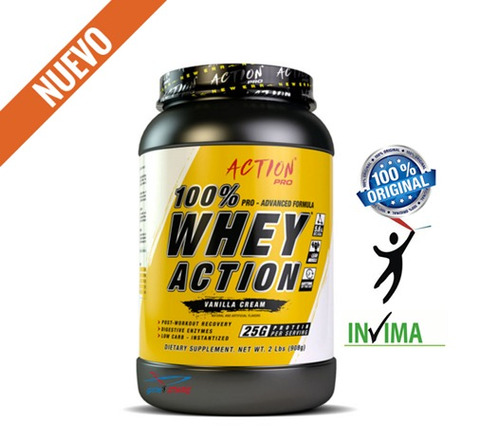 100% Whey Action -5lb - Action Pro -