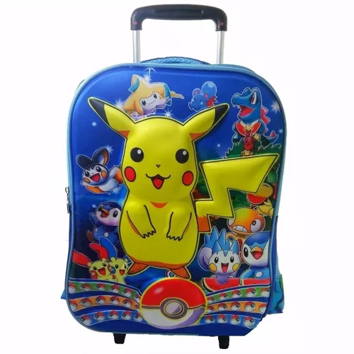 Mochila Brinquedos Retrô Personalizada Pokemon Go