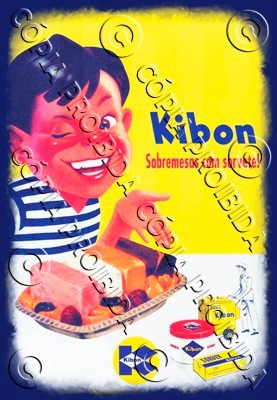 Placa Vintage King Mdf 39x27 Sorvete Kibon Bc.04534