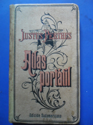 Atlas Portatil Edicion P/sudamerica 1921  Perthes Justus 
