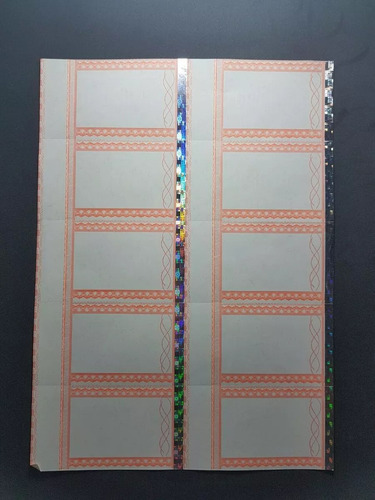 Imagem 4 de 5 de Ingresso Segurança Papel Moeda-kit Com 1000 Ingressos 108x60