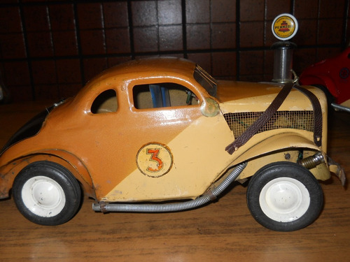 Juguete Antiguo Original Eico Ruterita Fangio Tc,luz Bocina