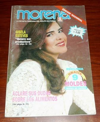 Revista Morena Gente 1994 Gisela Esteves Jardinería Canarios