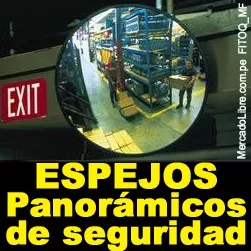 Espejo panorámico Acrílico con visera (rígido / macizo) - ESPEJOS  PANORAMICOS CONVEXOS - Fabricante Importador en Peru
