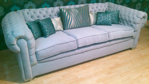 Sofa De Lujo Modelo Perla, Exclusivo Salas Conva