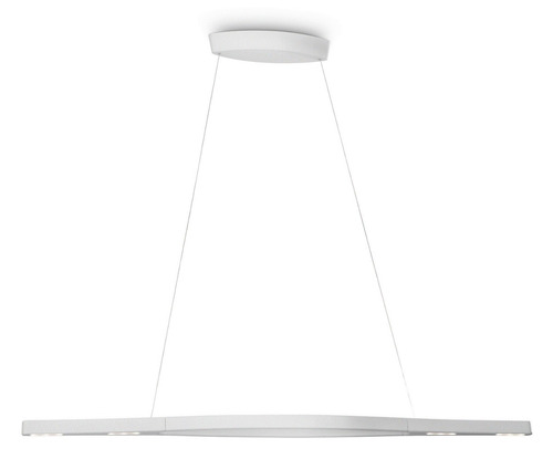 Imagen 2 de 4 de Colgante Philips Ledino Ojiva Blanco 4 Leds Nexo