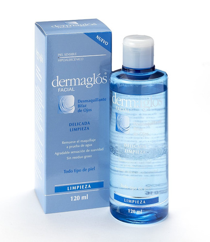 Dermaglós - Desmaquillante Bifaz De Ojos X 120 Ml