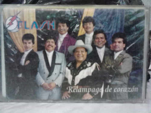 Grupo Flash - Relámpago De Corazón (casete Original) Usado