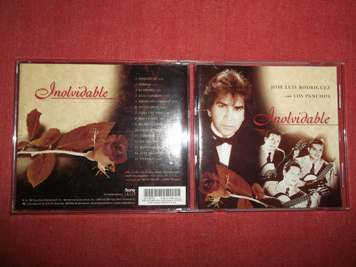 Jose Luis Rodriguez Panchos Inolvidable Cd Usa 1997 Mdisk