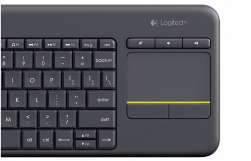 Teclado Inalambrico Usb Logitech Touch K400 Plus - Negro