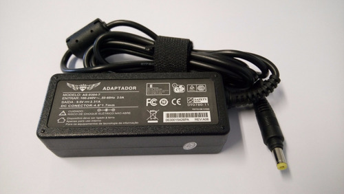 Fonte Carregador 9.5v 2.315a Netbook Asus Eee Pc 701sd 2g 4g