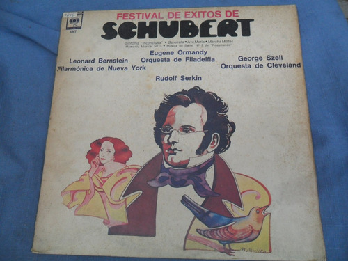 Lp Vinilo Festival De Exitos De Schubert