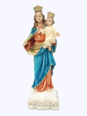 Imagem Nossa Senhora Auxiliadora 20cm Em Resina